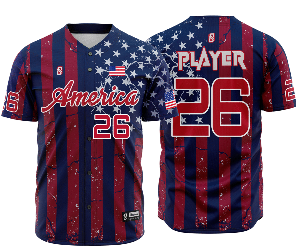 Sublimated Baseball Jersey SB-04